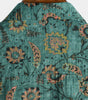 Men's Retro Floral Print Short Sleeve Breathable Cotton Shirt