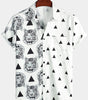 Men's Short Sleeve Hawaiian Tiger Print Summer Shirt