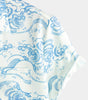 Men's Short Sleeve Hawaiian Tiger Print Summer Shirt