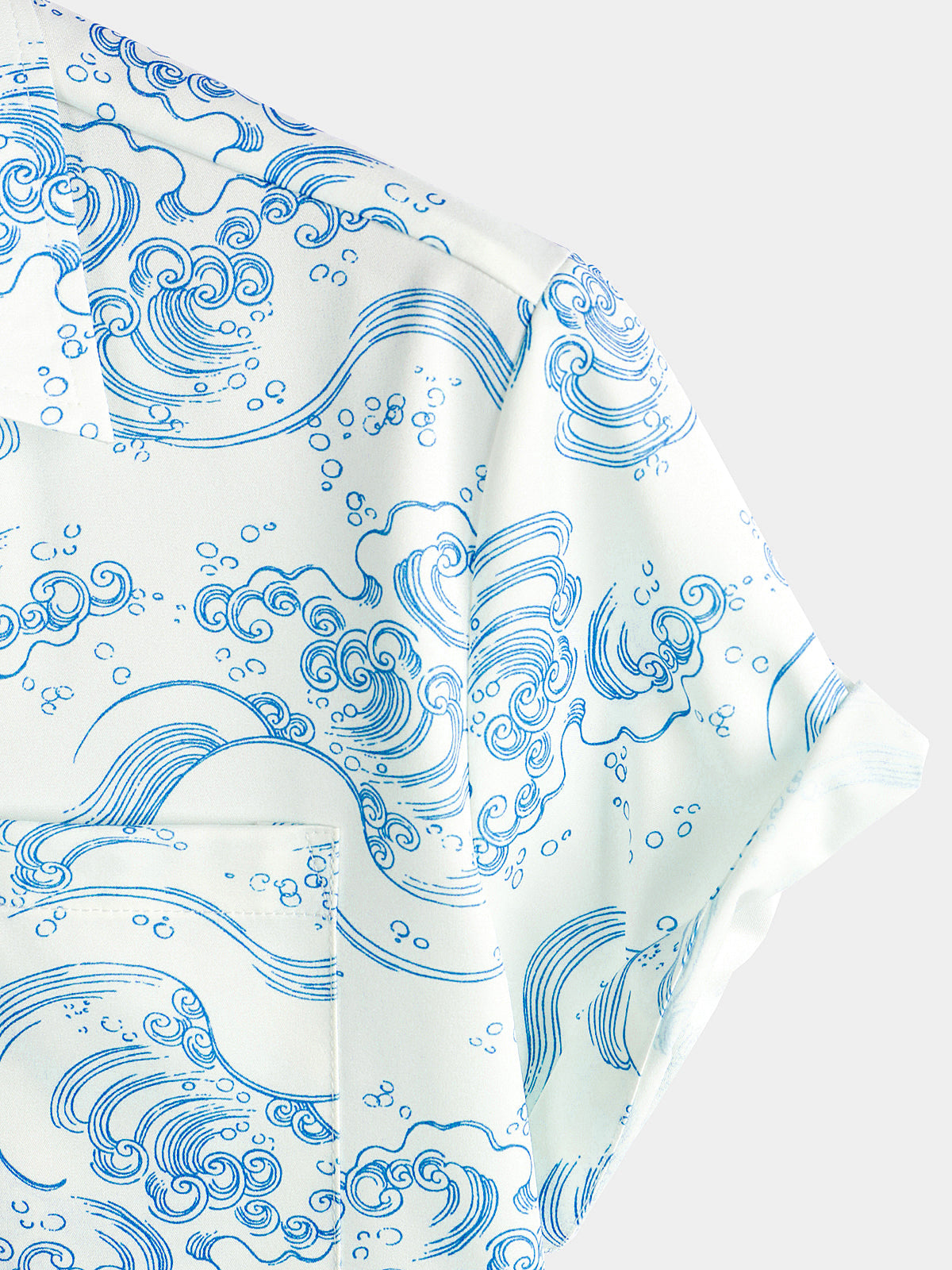 Men's Short Sleeve Hawaiian Tiger Print Summer Shirt