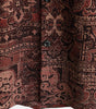 Short-Sleeved Cotton Retro Paisley Print Shirt for Men