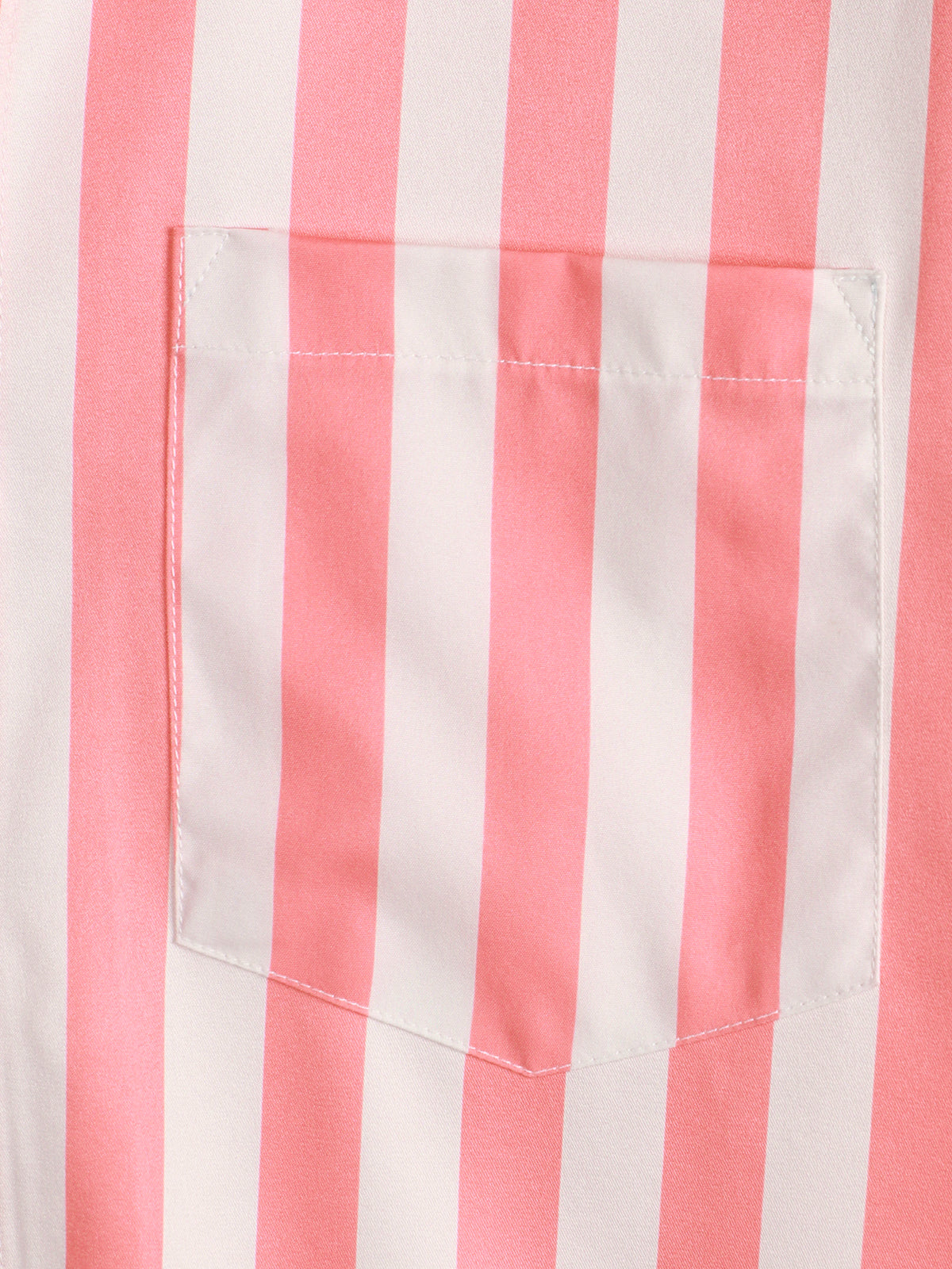 Striped Flamingo Summer Shirt