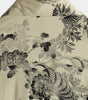 Hawaiian Short Sleeve Beach Shirt with Floral Print for Men