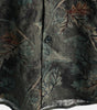 Retro Short Sleeve Button-Up Hawaiian Beach Shirt for Men in Cotton