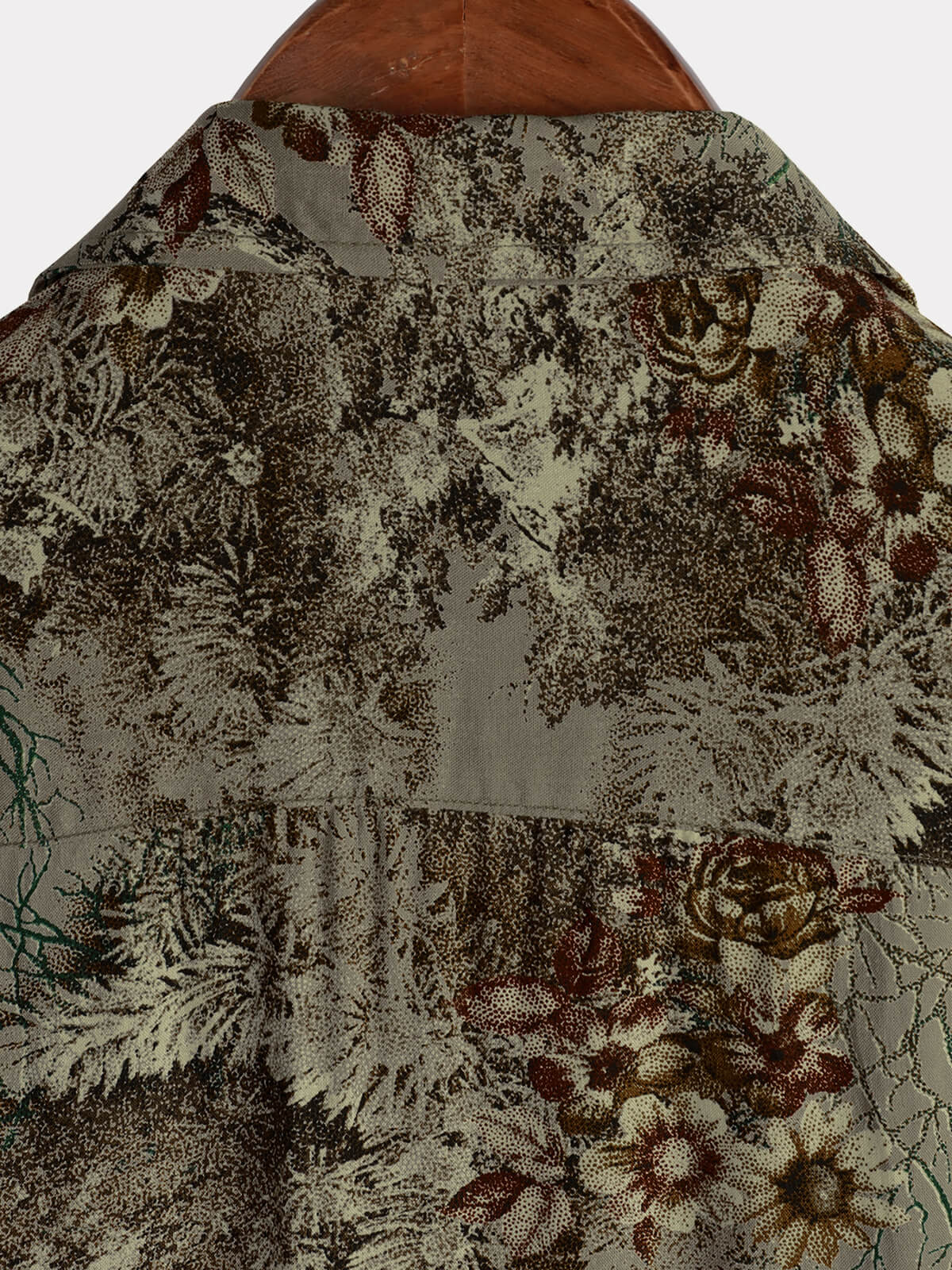 Men's Short Sleeve Shirt, Retro, Floral, Casual, Vintage, Summer Holidays
