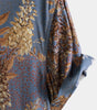 Men's Short Sleeve Summer Shirt in Retro Print Rayon