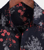 Elegant Floral Rayon Short Sleeve Casual Shirt for Men