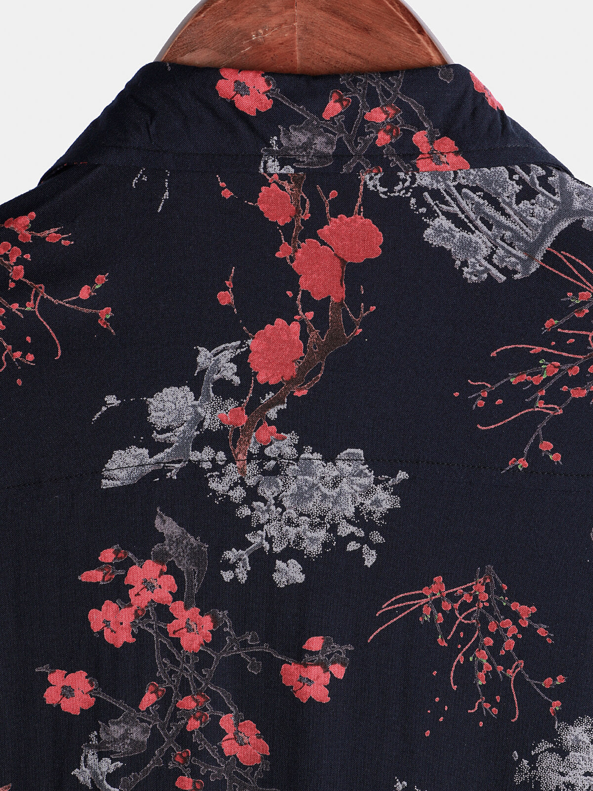 Elegant Floral Rayon Short Sleeve Casual Shirt for Men