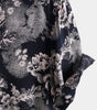 Men's Short Sleeve Summer Shirt with Floral Pattern in Rayon