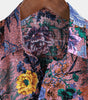 Men's Breathable Short Sleeve Summer Shirt, Retro Floral Print