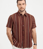 Men's Short Sleeve Retro Cotton Shirts