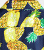 Short-Sleeved Pineapple Cotton Shirts for Men