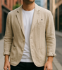 Hackett London - Classic Linen Blazer
