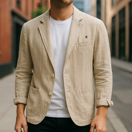 Hackett London - Classic Linen Blazer