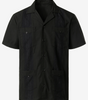 Plain cotton jacquard weave shirt