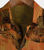 Men's Short Sleeve Retro Floral Print Hawaiian Shirt