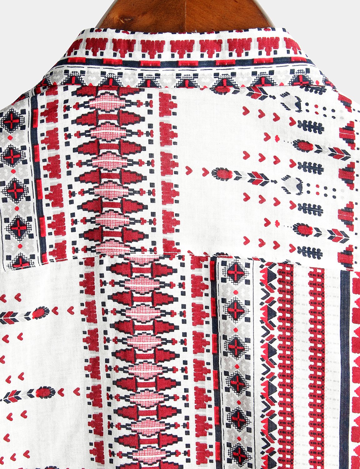 Basic Printed Cotton Shirts for Men