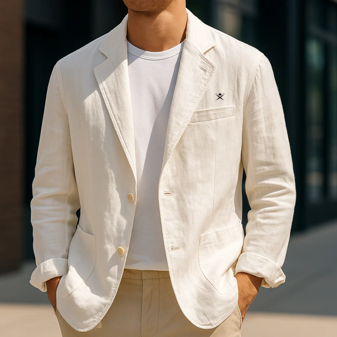 Hackett London - Classic Linen Blazer