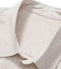 Linen Rayon Blend Button Up Shirt