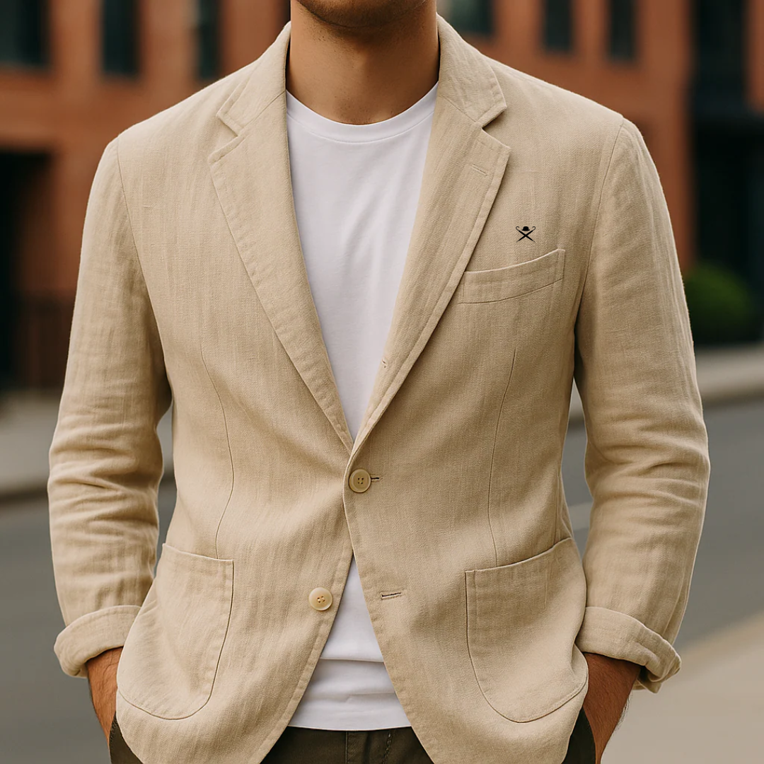 Hackett London - Classic Linen Blazer