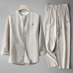 Santiago Linen Two-Piece Set