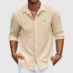 Coastal Breeze Button-Up Shirt