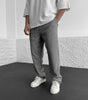 Ribbed Tube Leg Trousers