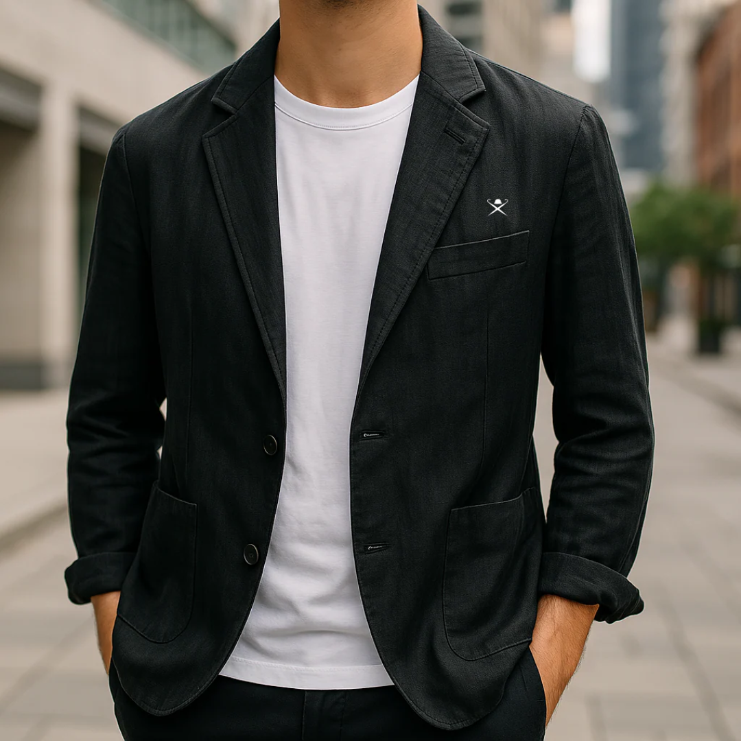 Hackett London - Classic Linen Blazer