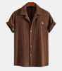 Ralph Lauren™ Jacquard Cuban Shirt & Textured Shorts