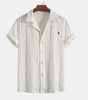Ralph Lauren™ Jacquard Cuban Shirt & Textured Shorts