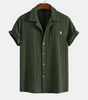 Ralph Lauren™ Jacquard Cuban Shirt & Textured Shorts
