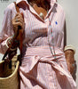 Chic Shirt Dress – Elegant Shirt Dress