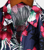 Men's Pure Cotton Hawaiian Print Holiday Shirt