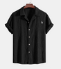 Ralph Lauren™ Jacquard Cuban Shirt & Textured Shorts