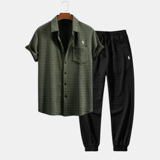Men’s Summer Shirt & Pants Set