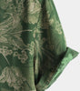 Short-sleeved Hawaiian shirt with breathable buttons for men in vintage green