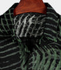 Striped Printed Short Sleeve Shirt for Men