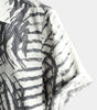 Men's Short Sleeve Striped Printed Shirt