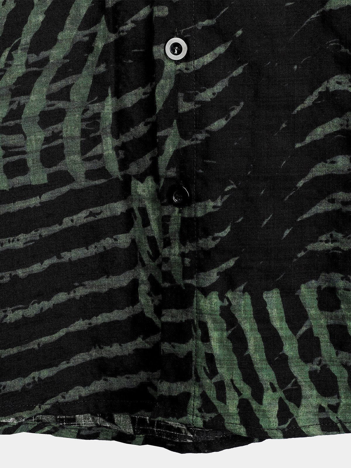 Striped Printed Short Sleeve Shirt for Men