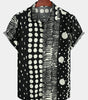 Short-Sleeved Printed Shirt for Men