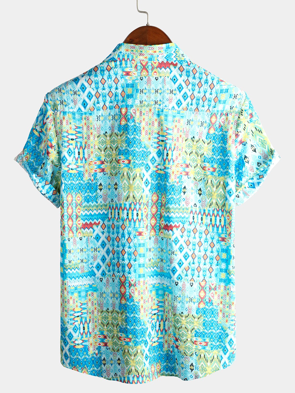Short-Sleeved Cotton Shirts for Men