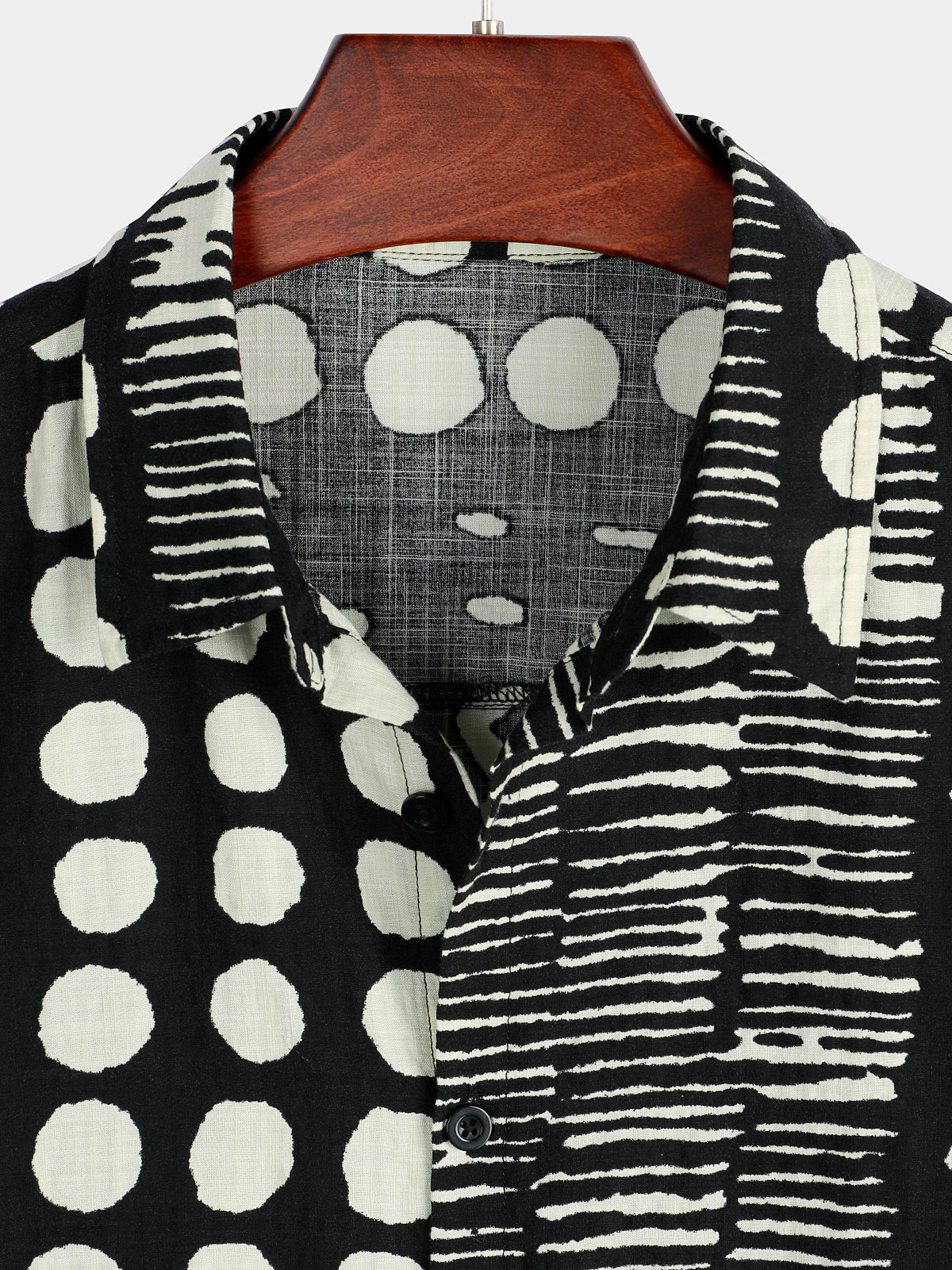 Short-Sleeved Printed Shirt for Men