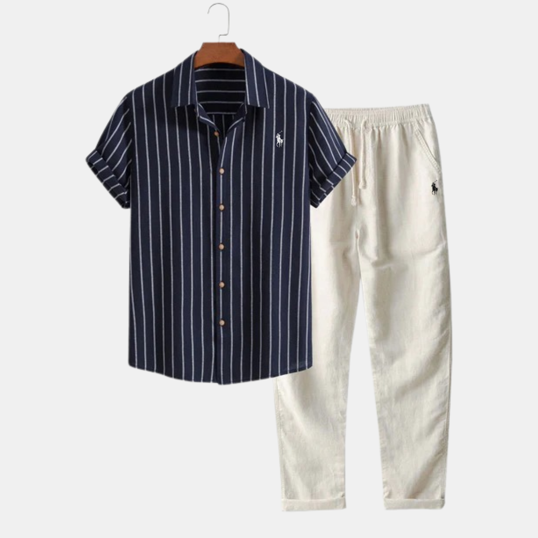 Men’s Summer Shirt & Pants Set