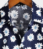 Men's pure cotton shirt with Hawaiian holiday print