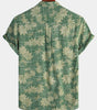 Casual Hawaiian Shirt with Pocket for Men