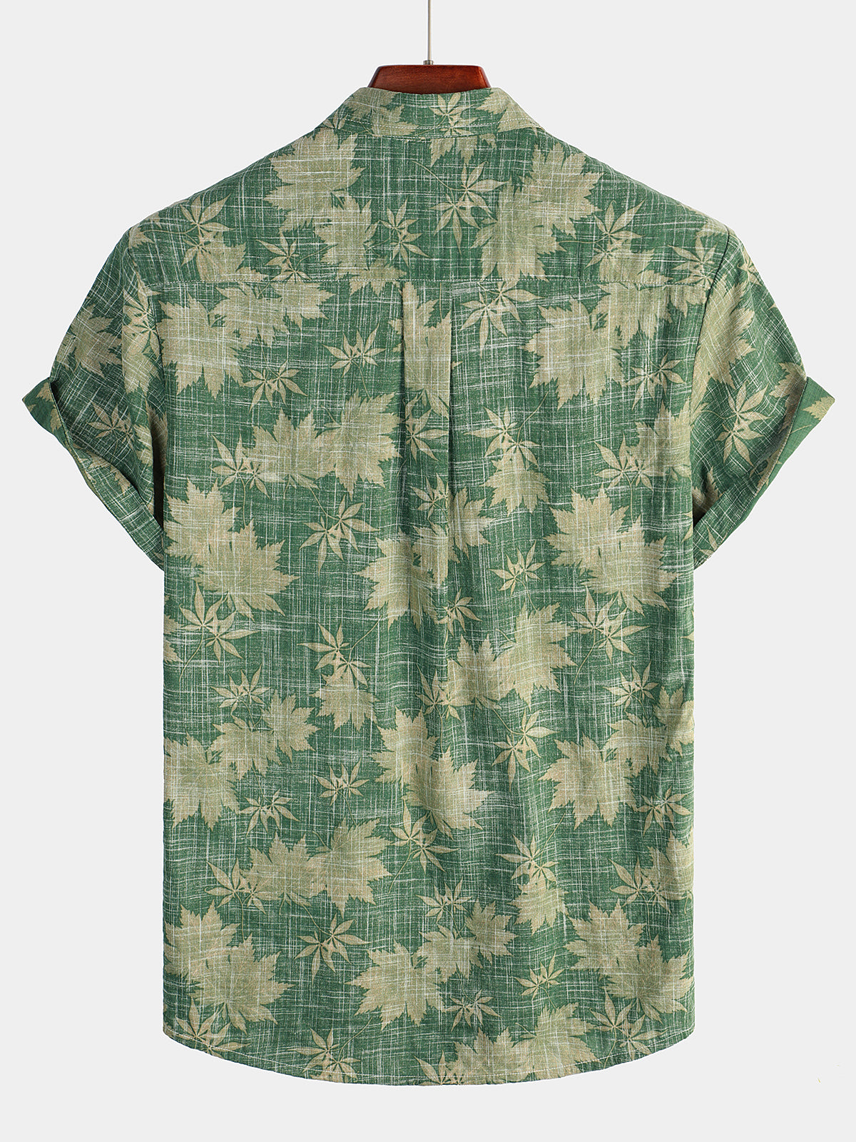 Casual Hawaiian Shirt with Pocket for Men