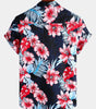 Tropical Hawaiian Floral Cotton Shirt