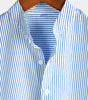 Men's Short Sleeve Striped Breathable Cotton Shirts