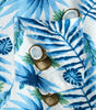 Men's pure cotton Hawaiian print holiday shirt