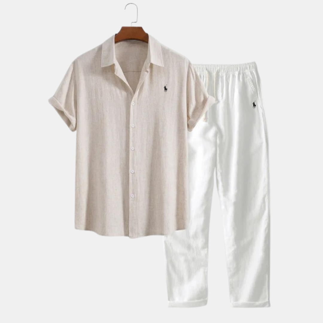 Men’s Summer Shirt & Pants Set